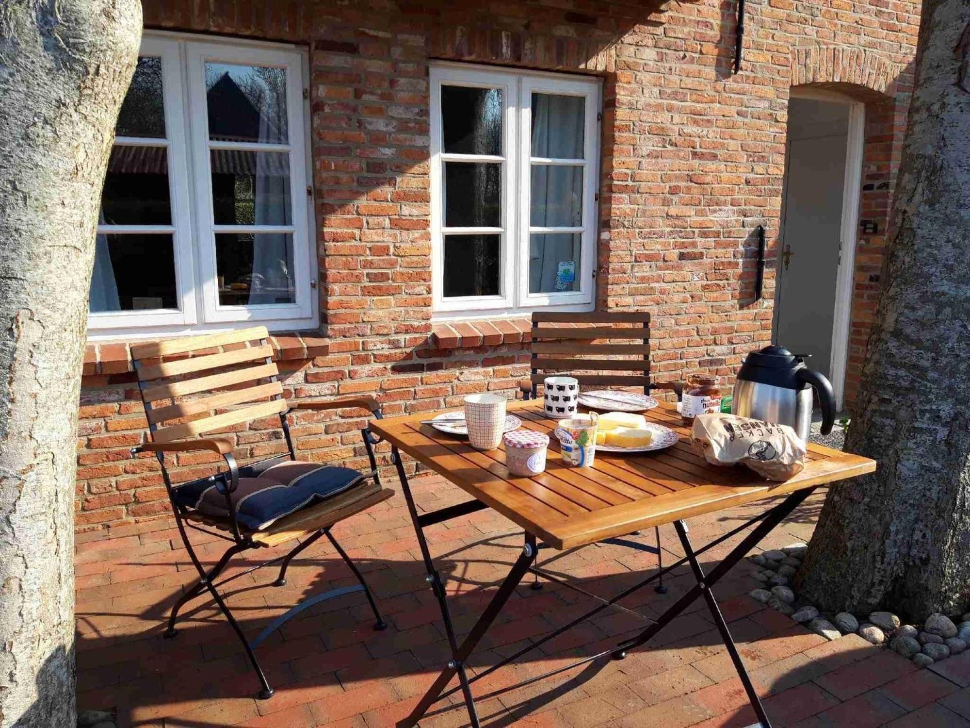 Reetkehlchen Apartment Alkersum Luaran gambar